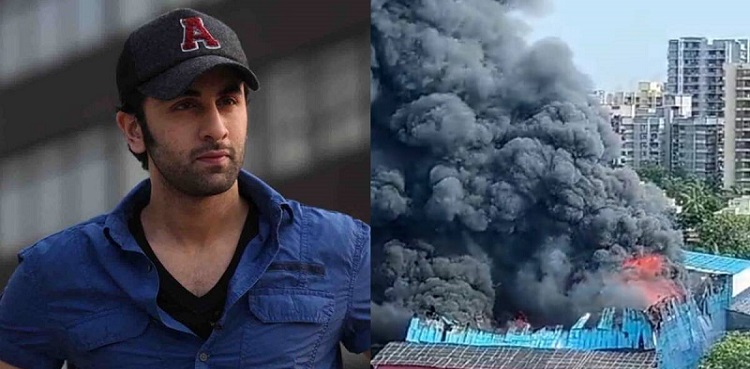 Ranbir Kapoor's film set catches fire; one dead!