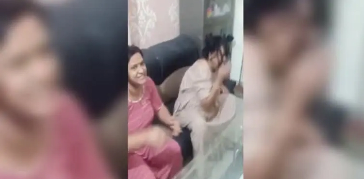 Woman slaps mother-in-law, video goes viral