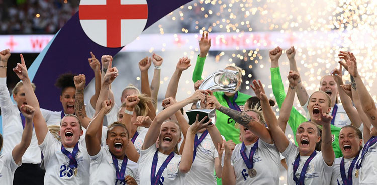 England rejoices at women's historic Euro 2022 triumph