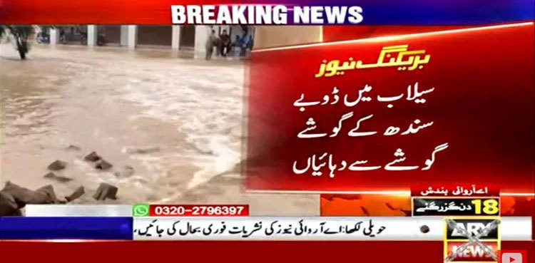 Jamshoro: Influential landlords cut KB Feeder canal to save their crops