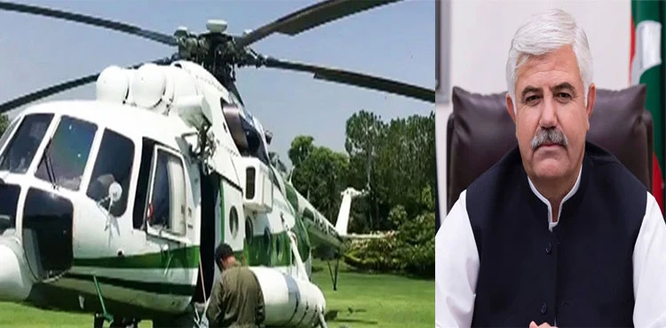 KP govt dedicates two helicopters for relief activities