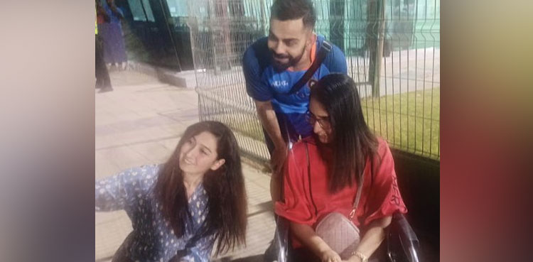 Asia Cup: Virat Kohli meets specially-abled Pakistani female fan