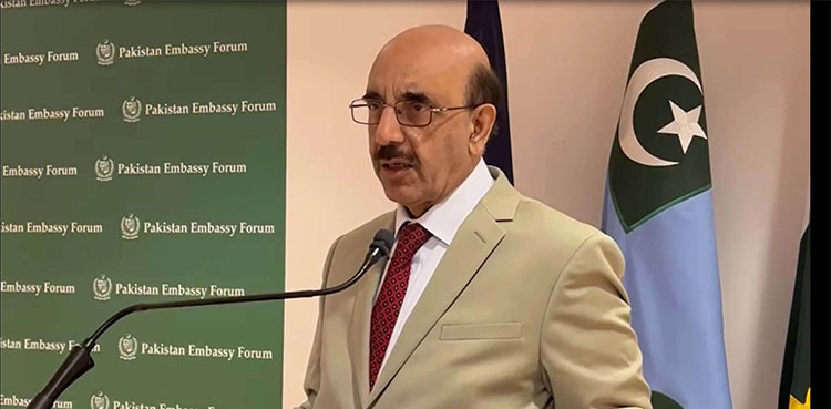 Armed Forces are pride of nation: Ambassador Masood Khan