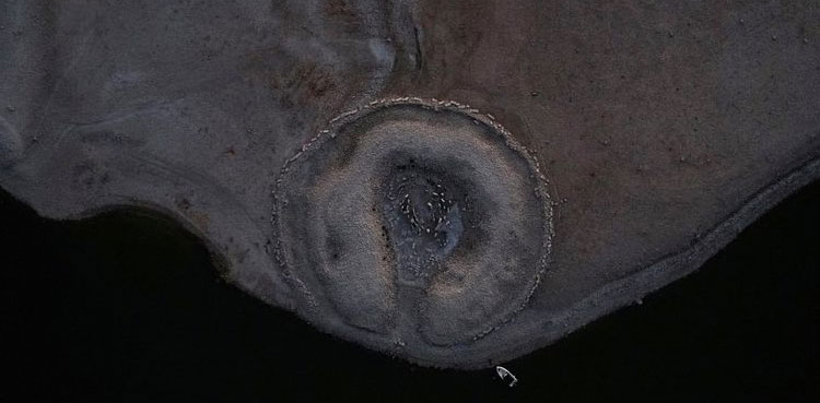 'Spanish Stonehenge' emerges from drought-hit dam
