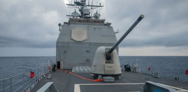 China's military says US warship illegally entered waters in South China Sea