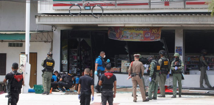 Multiple bomb, arson attacks rock southern Thailand