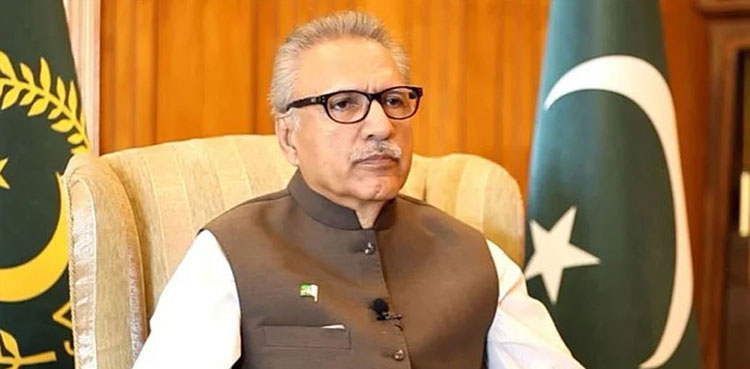 President Arif Alvi visits injured in Peshawar mosque blast