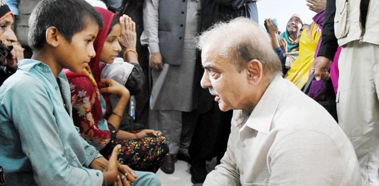 PM Shehbaz Sharif leaves for Balochistan, to visit flood-hit areas