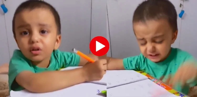 'I will leave the world', video of annoyed child goes viral