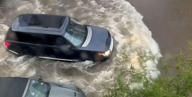 US woman dies in car as flash floods lash Dallas