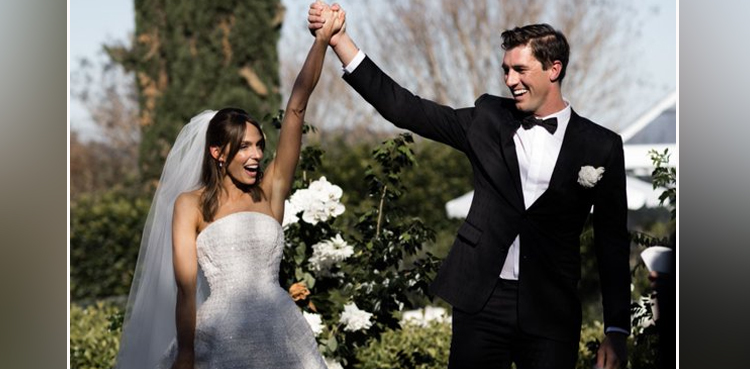 Australia cricketer Pat Cummins marries fiancée Becky Boston
