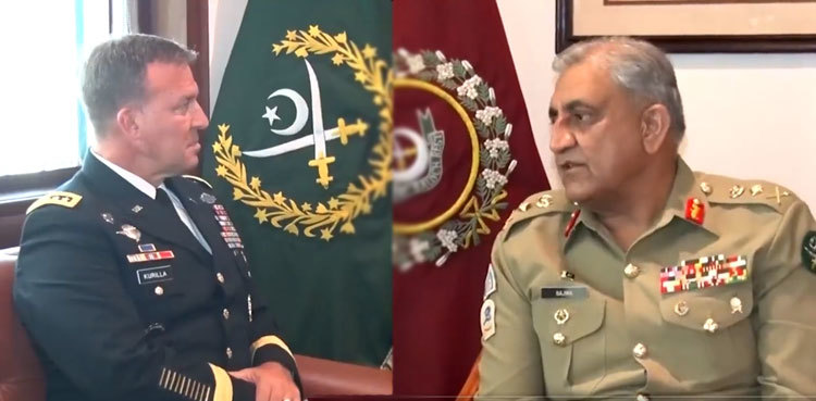 COAS Bajwa, US Centcom commander discuss defence cooperation