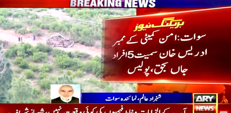 Peace committee member among five killed in Swat blast