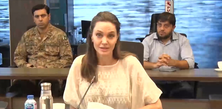 Angelina Jolie asks int’l community to 'do more' for flood victims