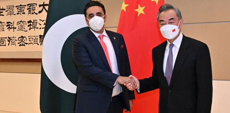 FM Bilawal Bhutto meets Chinese counterpart on UNGA sidelines
