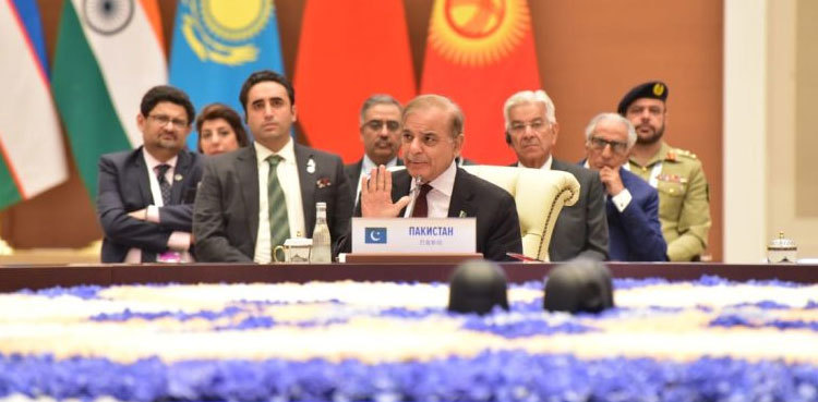 PM Shehbaz Sharif asks SCO to address climate change issue