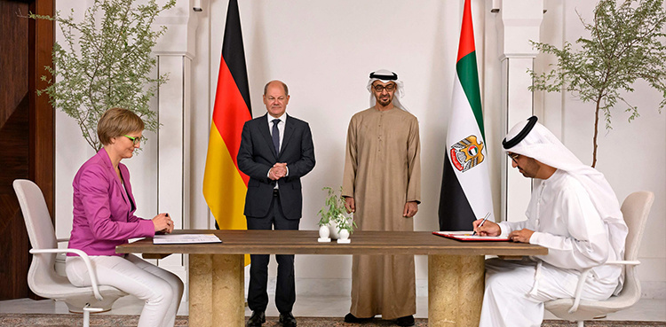 UAE agrees to supply Germany with gas, diesel as Scholz tours Gulf