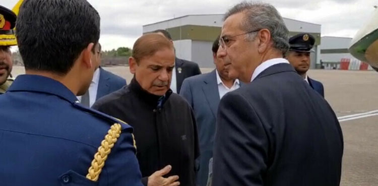 PM Shehbaz Sharif leaves for New York to attend UNGA session