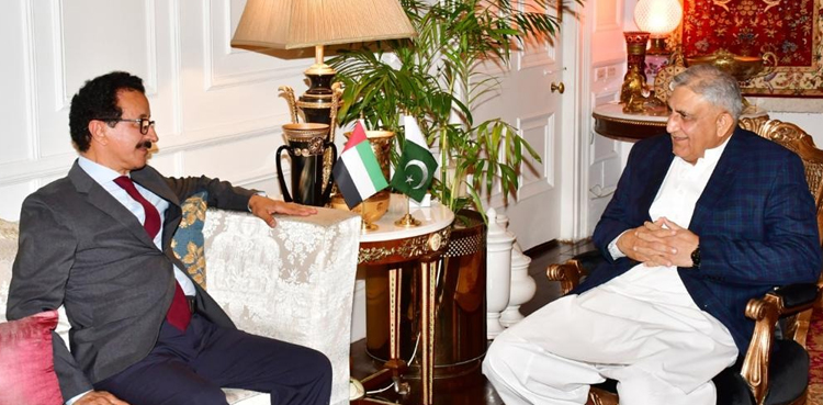 Dubai Port World chairman meets COAS Bajwa