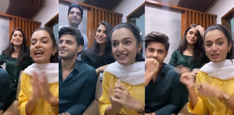 'Wo Pagal Si' stars Hira Khan, Saad Qureshi record funny video
