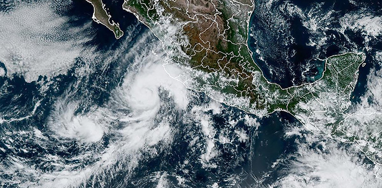 Hurricane Orlene headed for Mexico