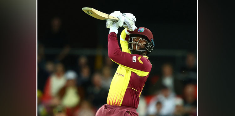 WATCH: West Indies opener Kyle Mayers hits unbelievable six against Australia