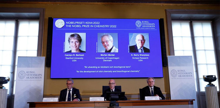 Nobel prize in Chemistry goes to pioneers of Lego-like "click chemistry"