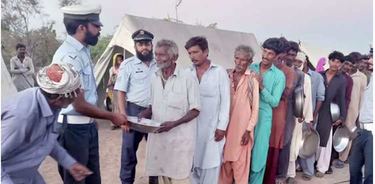 PAF continues relief, rehabilitation operations in flood-hit areas