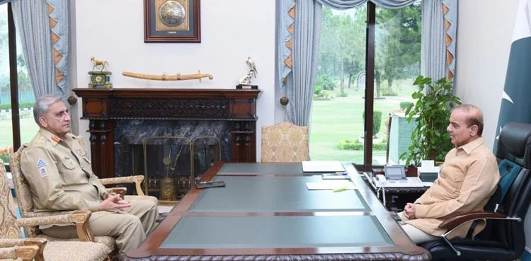 PM Shehbaz Sharif, COAS Bajwa discuss security situation