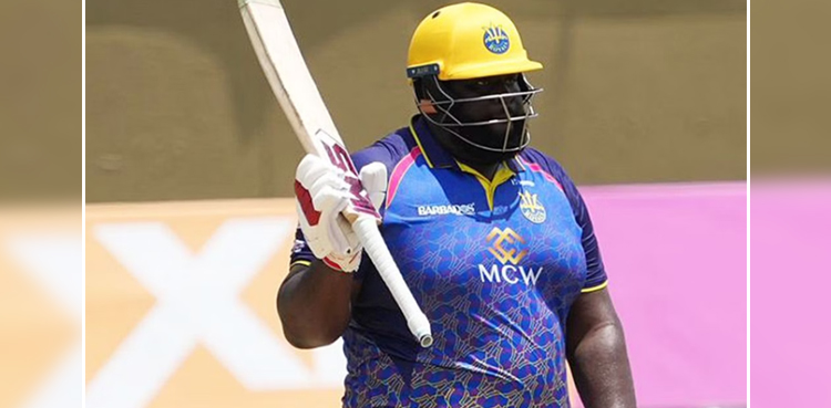 Windies' Rahkeem Cornwall scores T20 cricket's first double century