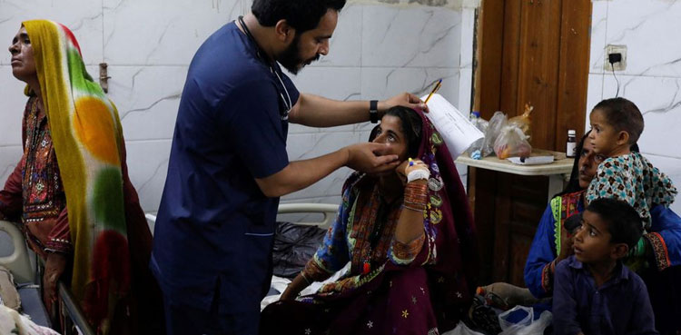 Hospital in Sindh's Sehwan overwhelmed as water-borne illnesses spread