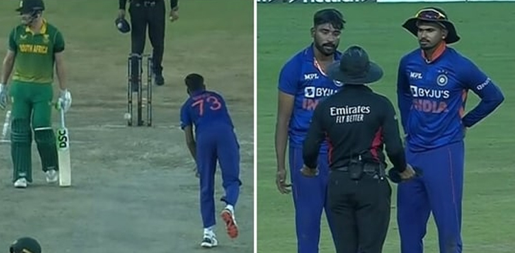 WATCH: Indian bowler argues with umpire after hilarious overthrow