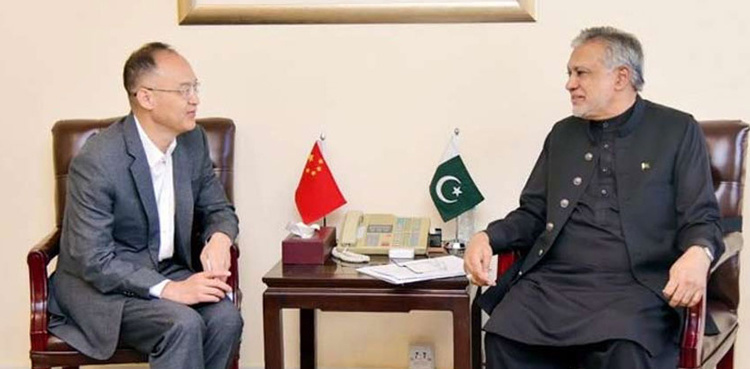 Ishaq Dar reaffirms resolve to implement CPEC project