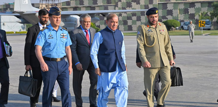 PM Shehbaz Sharif arrives in Saudi Arabia on two-day official visit
