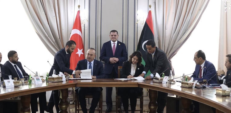 Libya, Turkey sign defence deals after maritime spat