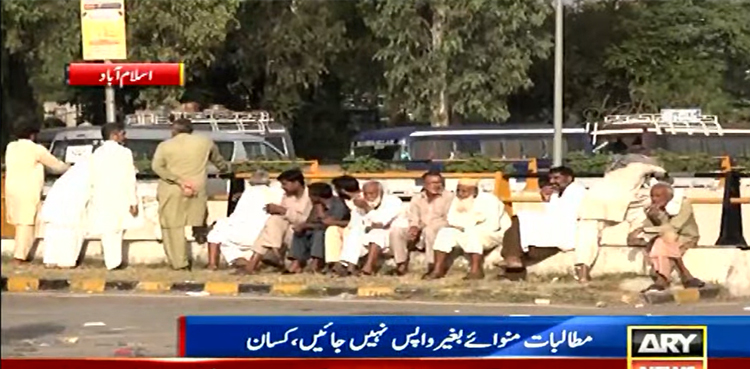 Protesting farmers to meet PM Shehbaz Sharif today