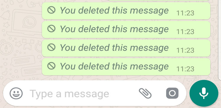 Here is how you can read deleted messages on WhatsApp