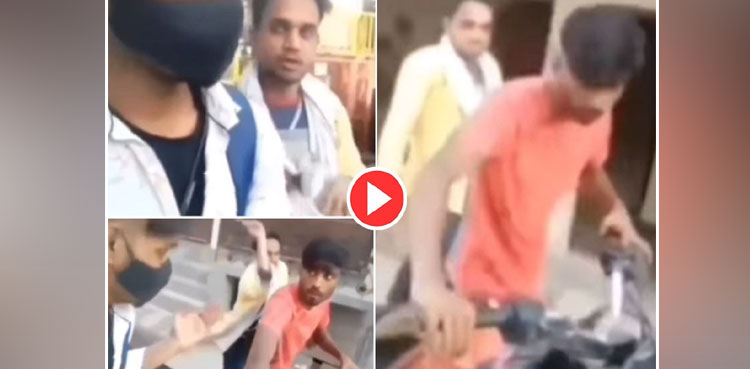 Thief fails in attempt to steal bike by talking to owner, video goes viral