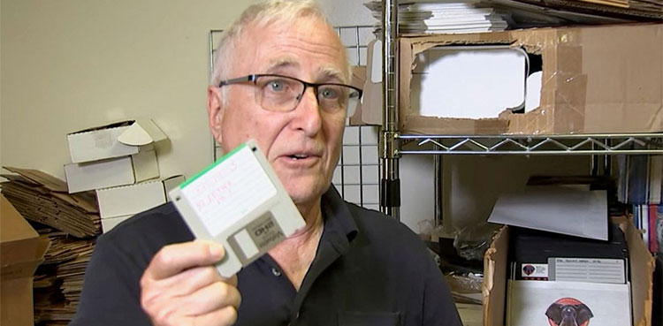 Floppy disks get second life