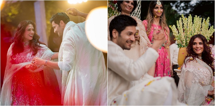 Inside Richa Chadha, Ali Fazal sangeet: Bride and groom shake a leg