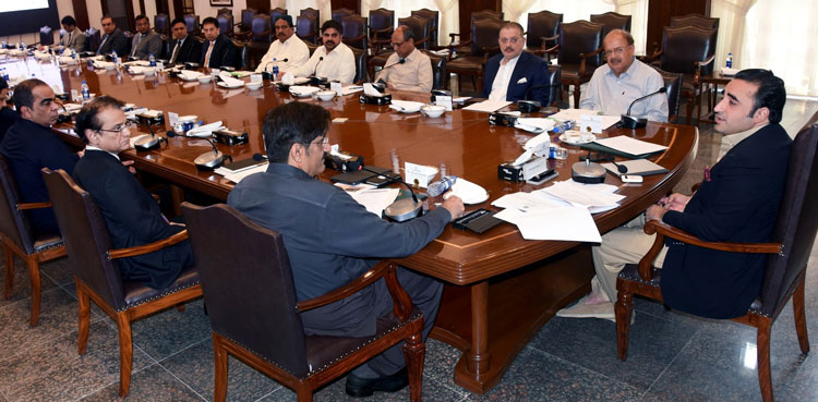FM Bilawal Bhutto chairs meeting on flood relief and rehabilitation in Sindh