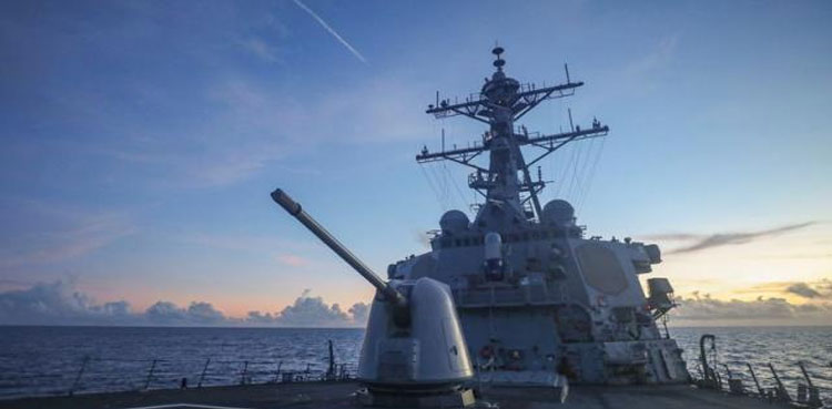 China says it drove away US cruiser near Spratly Islands