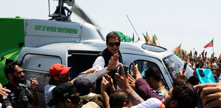 PTI slams Islamabad admin for refusing Imran Khan’s helipad request