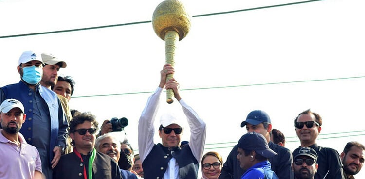 PTI long march: Imran Khan to spend day 7 in Wazirabad