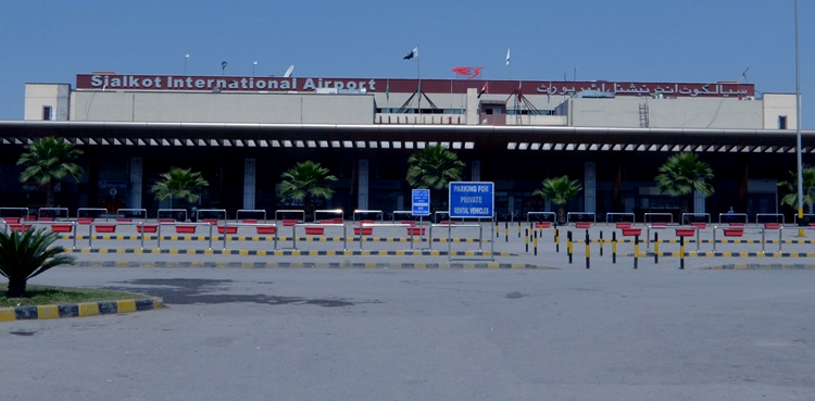 Sialkot airport closed for international flights