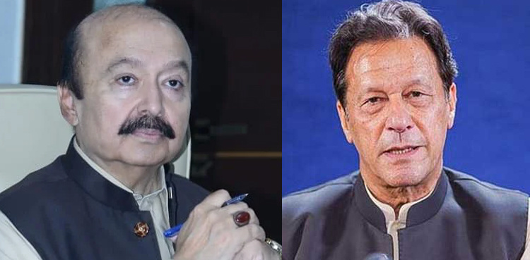 Punjab Assembly Speaker Sibtain Khan meets Imran Khan