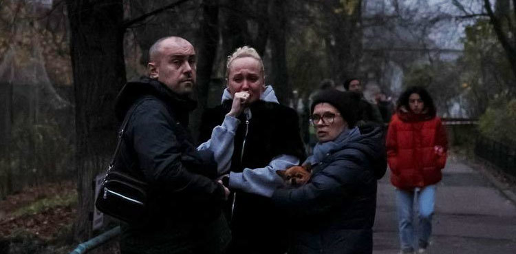 Russia rains missiles across Ukraine