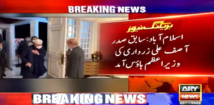 PM Shehbaz Sharif, Asif Zardari discuss country’s political situation