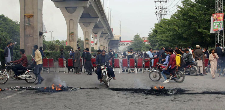 PTI protests: Islamabad police seek permission to clear motorway
