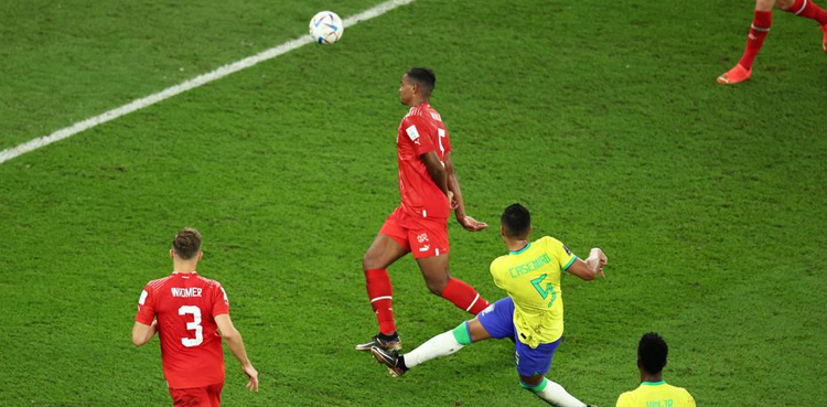 FIFA World Cup: Late Casemiro strike sends Brazil into last 16